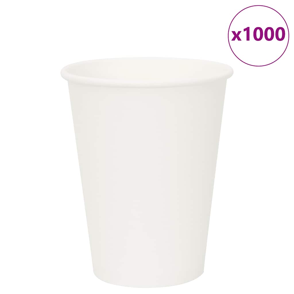 Weiße Pappbecher 300ml - 1000 Stk.