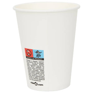 Weiße Pappbecher 300ml - 1000 Stk.