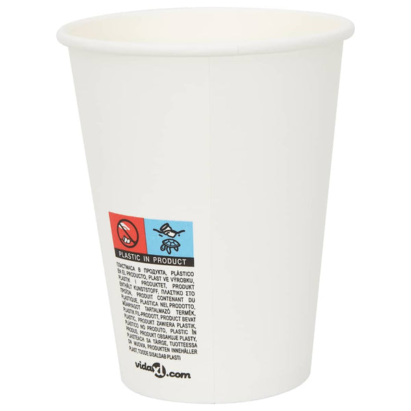 Weiße Pappbecher 300ml - 1000 Stk.