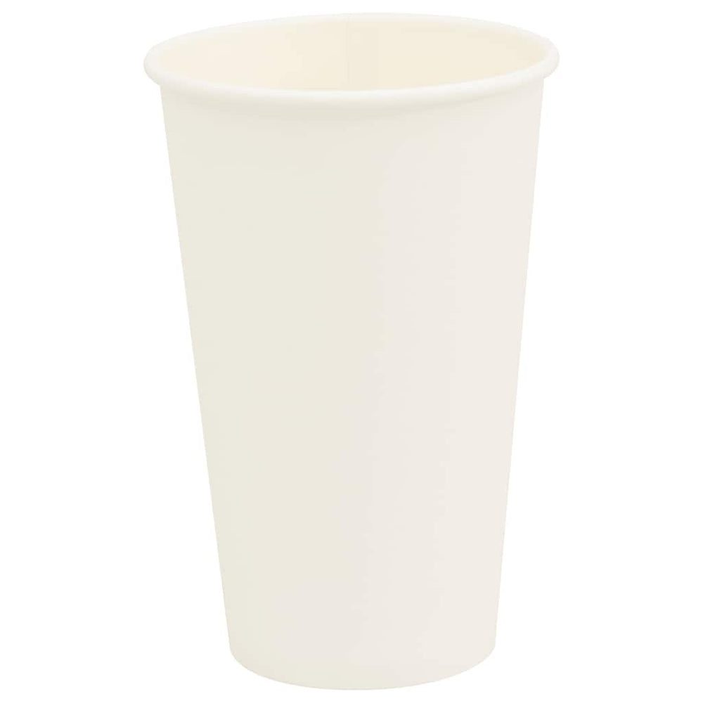 Weiße Pappbecher 400ml - 1000 Stk.