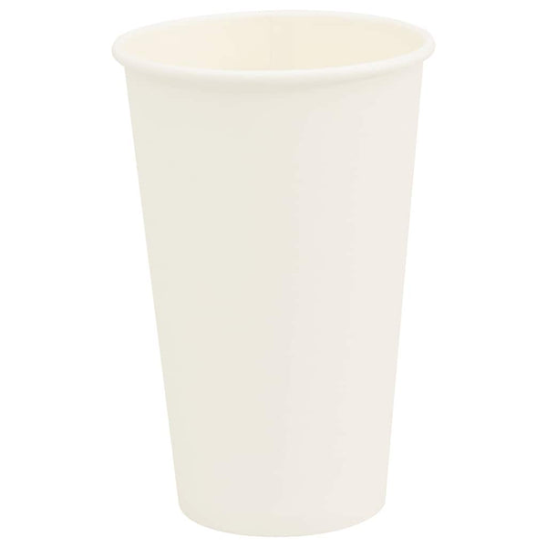 Weiße Pappbecher 400ml - 1000 Stk.