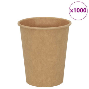 Pappbecher, 200ml, Braun, 1000 Stk.