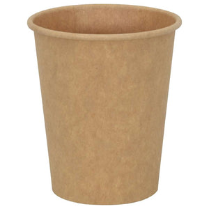 Pappbecher, 200ml, Braun, 1000 Stk.