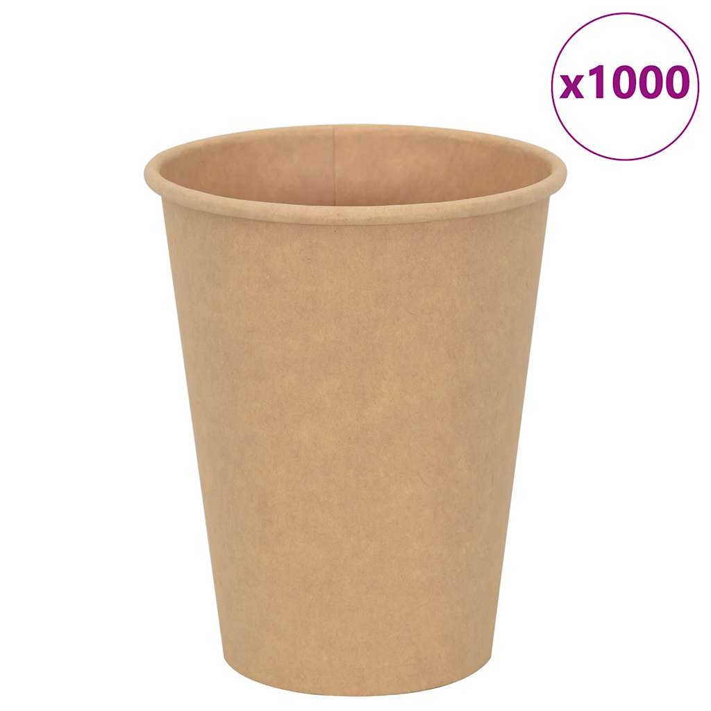 Pappbecher Braun 300ml - 1000 Stück