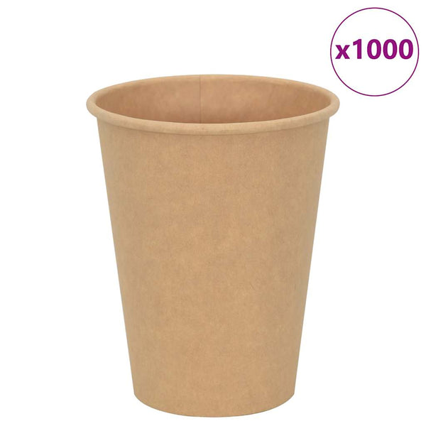 Pappbecher Braun 300ml - 1000 Stück