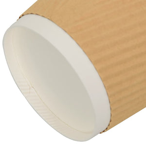 Pappbecher, 1000 Stk., 100ml, Braun