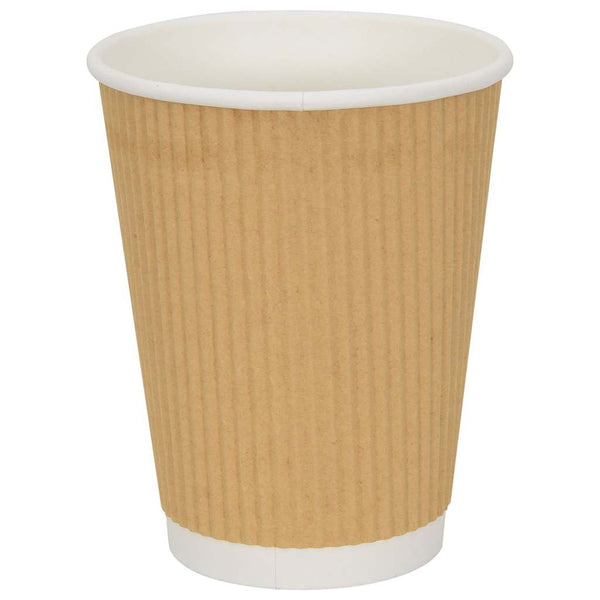 Pappbecher 300ml Braun 500 Stk.