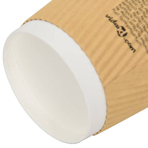 Pappbecher 300ml Braun 500 Stk.