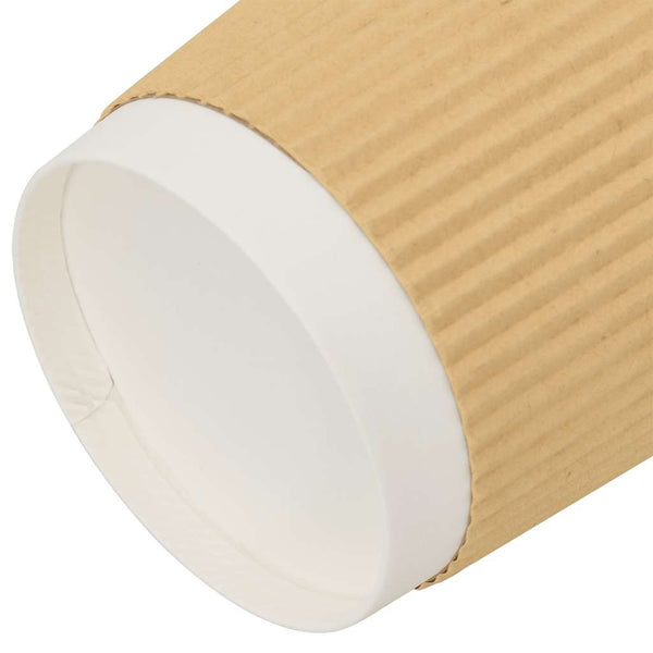 Pappbecher, 500 Stk., 400ml, Braun
