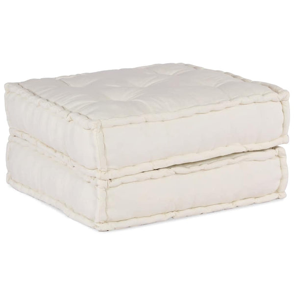 Modulares Sofaelement Creme Stoff 70x70