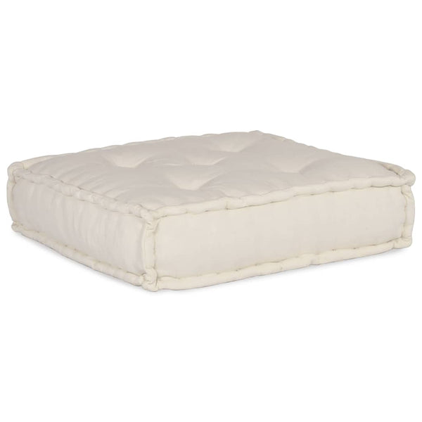 Modulares Sofaelement Creme Stoff 70x70