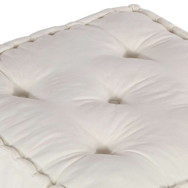Modulares Sofaelement Creme Stoff 70x70