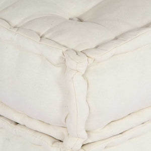 Modulares Sofaelement Creme Stoff 70x70