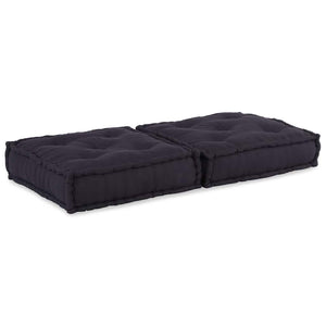 Modulares Sofaelement Anthrazit Stoff 70x70