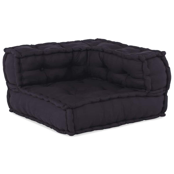 2-Sitzer Modulsofa Anthrazit Stoff