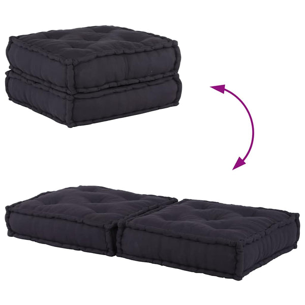 2-Sitzer Modulsofa Anthrazit Stoff