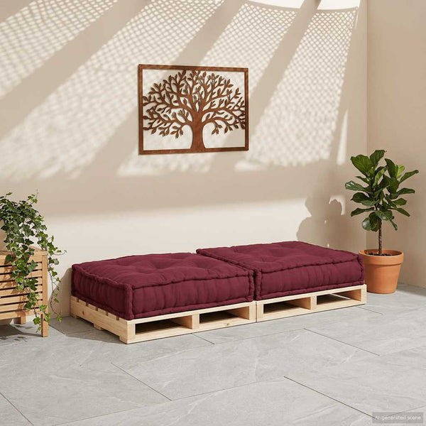 Modulares Sofaelement Kastanienbraun 70x70 cm