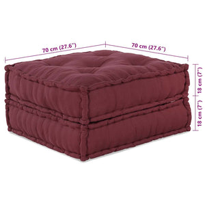 Modulares Sofaelement Kastanienbraun 70x70 cm