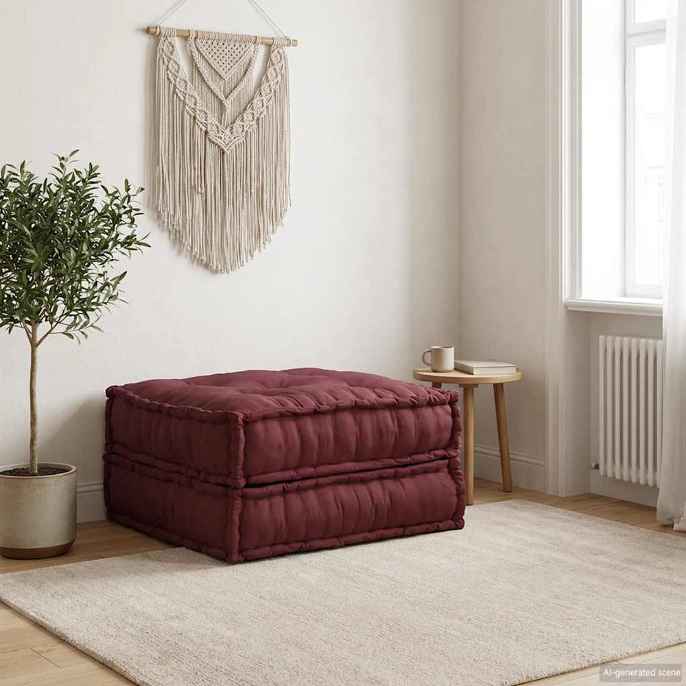 Modulares Sofaelement Kastanienbraun 70x70 cm