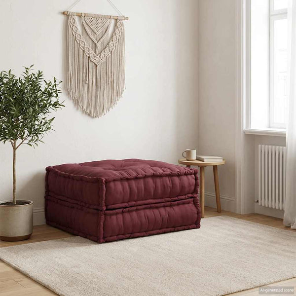 Modulares Sofaelement Kastanienbraun 70x70 cm