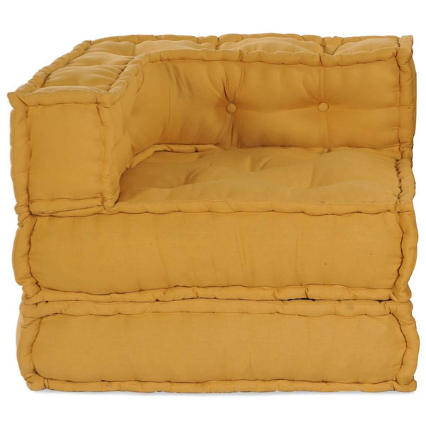Gelbes modulares Sofaelement 70x70 cm