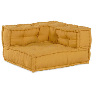 Gelbes modulares Sofaelement 70x70 cm