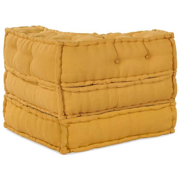 Gelbes modulares Sofaelement 70x70 cm