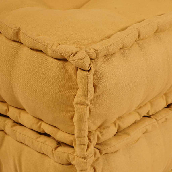 Gelbes modulares Sofaelement 70x70 cm