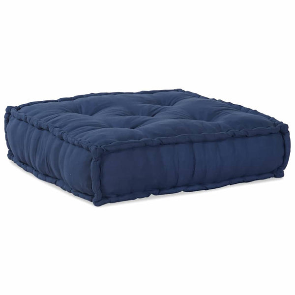 Modulare Sofagarnitur Indigo Stoff 70x70 cm