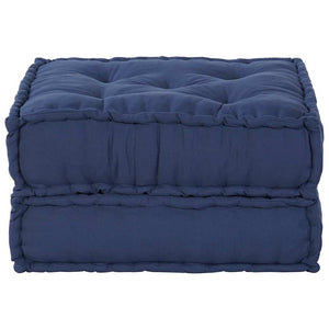 Modulare Sofagarnitur Indigo Stoff 70x70 cm