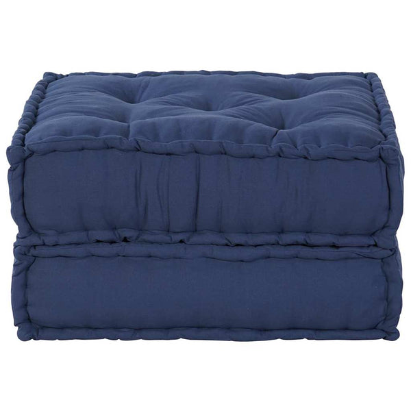 Modulare Sofagarnitur Indigo Stoff 70x70 cm