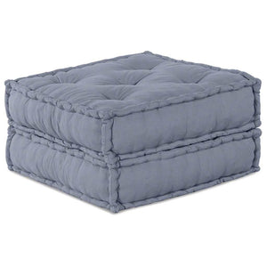 Modulare Sofagarnitur Grau Stoff 70x70