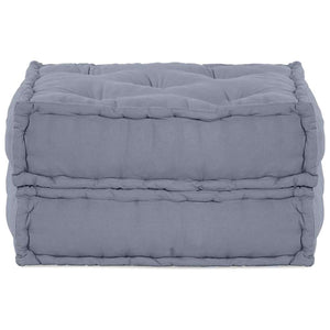 Modulare Sofagarnitur Grau Stoff 70x70