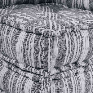 Modulare Sofagarnitur Grau Stoff 70x70x56cm