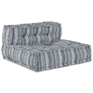 Modulare Sofagarnitur Grau Stoff 70x70x56cm