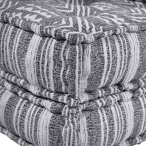 Modulare Sofagarnitur Grau Stoff 70x70 cm