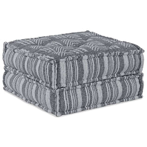 Modulare Sofagarnitur Grau Stoff 70x70 cm