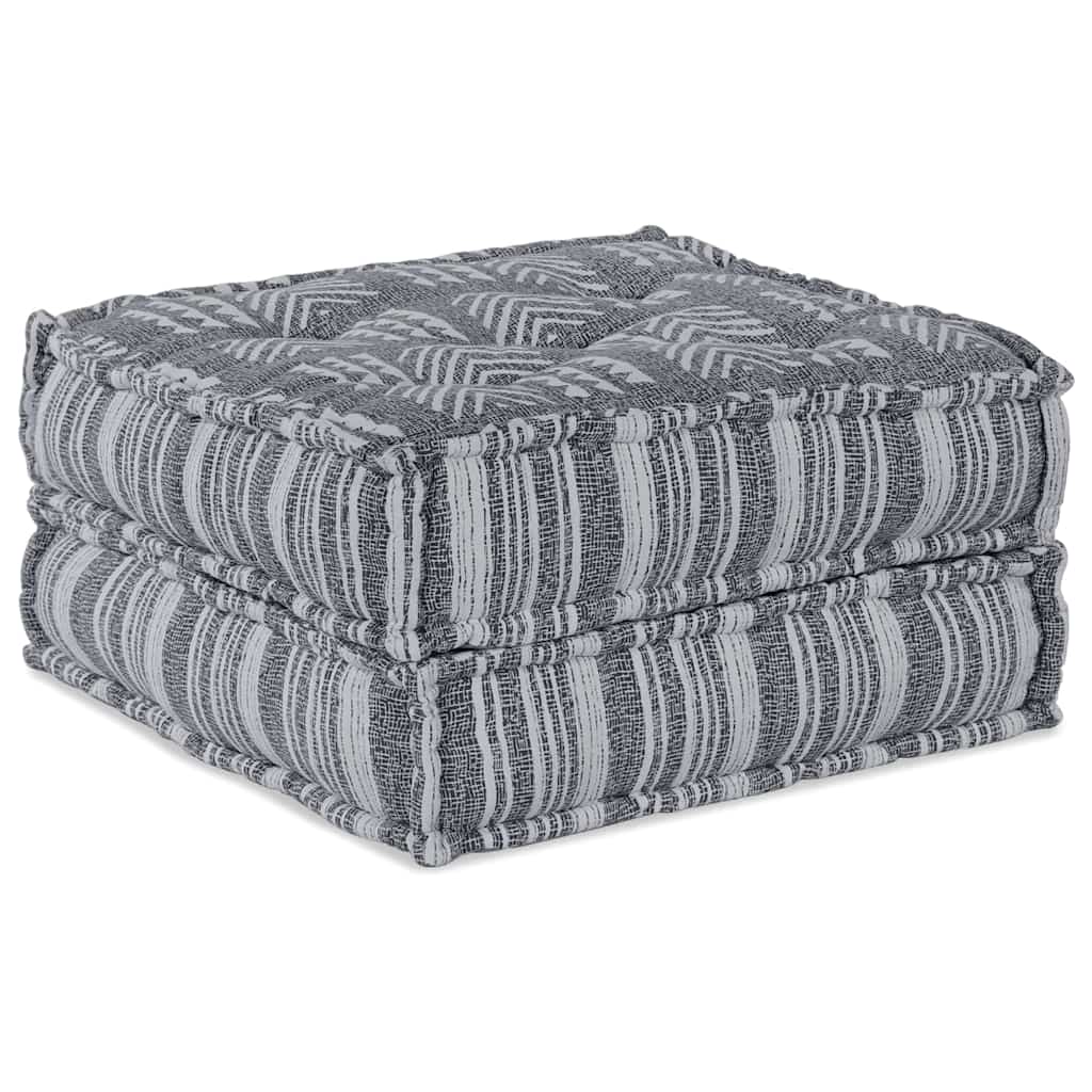Modulare Sofagarnitur Grau Stoff 70x70 cm