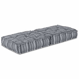 Modulare Sofagarnitur Grau Stoff 70x70 cm