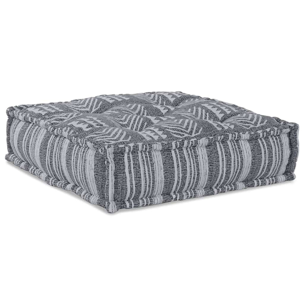 Modulare Sofagarnitur Grau Stoff 70x70 cm