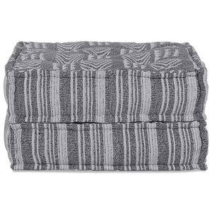 Modulare Sofagarnitur Grau Stoff 70x70 cm