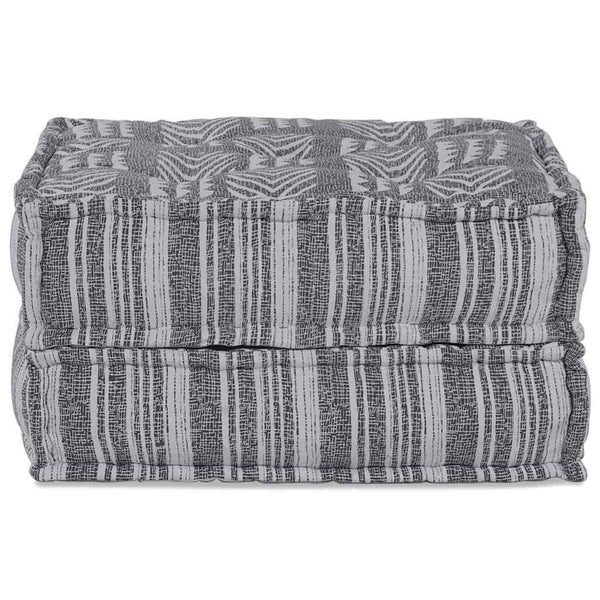 Modulare Sofagarnitur Grau Stoff 70x70 cm