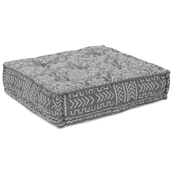 Modulare Sofagarnitur Hellgrau Stoff 70x70
