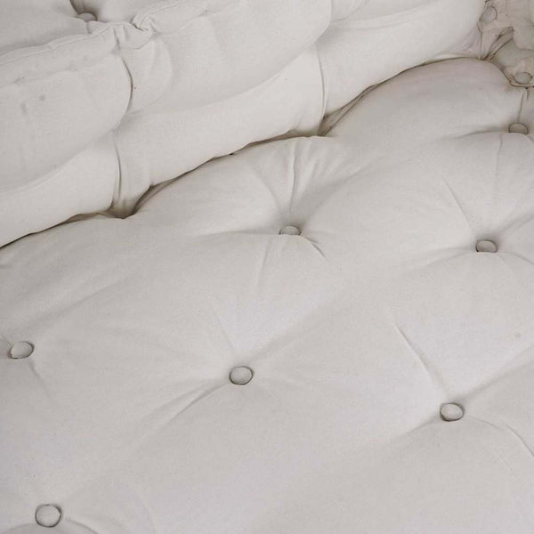 Palettensofa Kissen Creme 3er Set