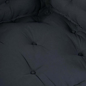 Palettensofa Kissen Anthrazit 3er Set