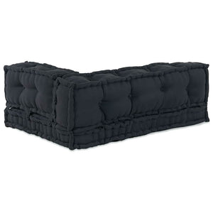 Palettensofa Kissen Anthrazit 3er Set