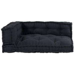 Palettensofa Kissen Anthrazit 3er Set