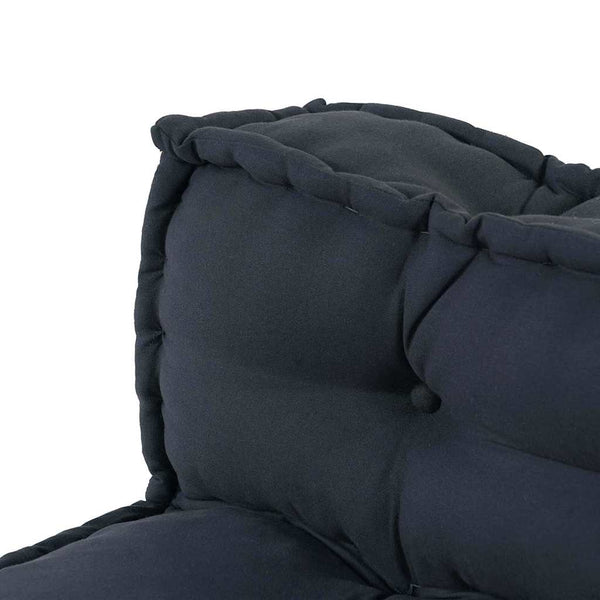 Palettensofa Kissen Anthrazit 120x80 cm 2er Set