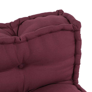 Palettensofa Kissen Kastanienbraun 2er Set