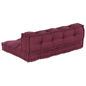 Palettensofa Kissen Kastanienbraun 2er Set